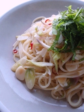 薬味三昧　和のパスタ