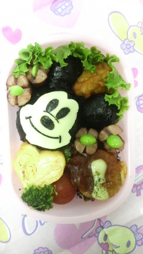 キャラ弁☆ミッキー