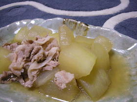 とろ~ん❍冬瓜と豚の煮物