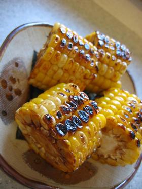 大葉にんにく醤油ＤＥ焼きとうもろこし