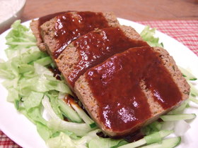野菜たっぷりミートローフ