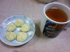 抹茶クッキー　やわらかめ