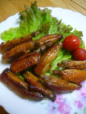 簡単ヘルシー☆てりてりチキンスティック