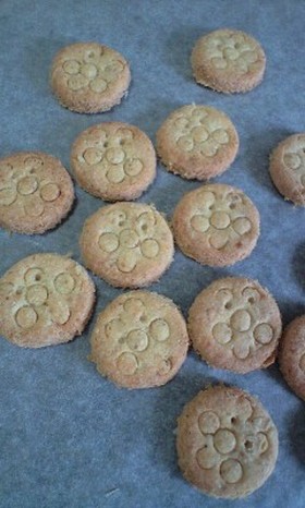 アンパンマンの顔ができたクッキー☆彡