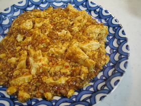 我が家の麻婆豆腐