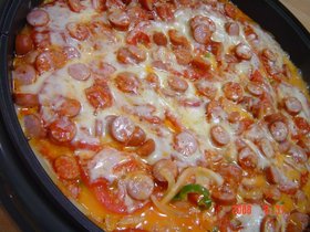 簡単ピザもんじゃ☆どう味わう？