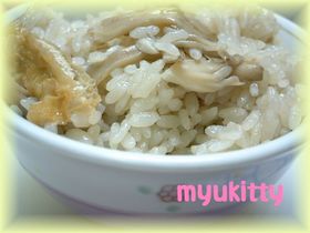 手抜きでもおいしい舞茸ごはん
