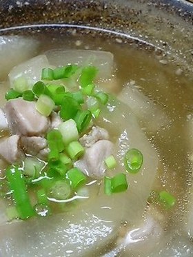 冬瓜の韓国風スープ