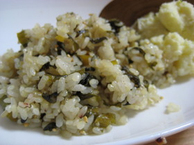 これで決まり♪高菜チャーハン