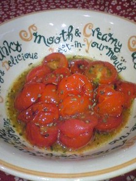 プチトマトを焼いてみた