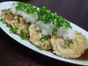 ✿豆腐と鶏の和風ハンバーグ✿