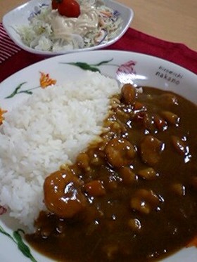 簡単★美味しいシーフードカレー