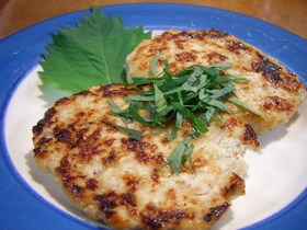 ダイエット！豆腐のつくねバーグ