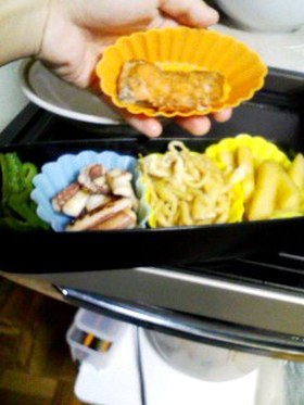 お弁当と夜ご飯の小品にどうじょ♪