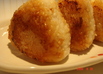 簡単にんにく醤油☆焼きおにぎり