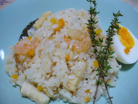 炒めない簡単★炊飯器deピラフ