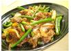 豚肉とにんにくの芽の回鍋肉風炒め☆