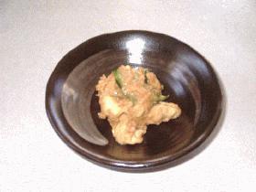 お麩の辛し酢味噌あえ