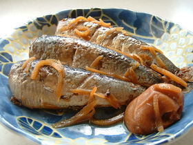 いわしの生姜煮(圧力鍋使用)