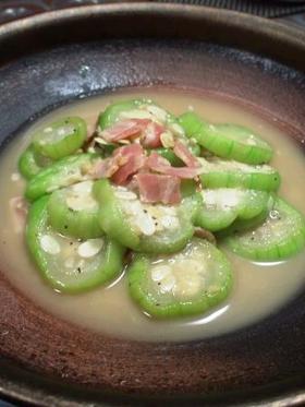 美味しいねぇ☆へちまベーコン