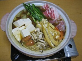 簡単★カレーハーフ★野菜たっぷりカレー鍋