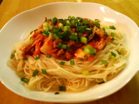 キムチ☆そうめん