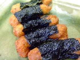 絶品!ヤマトイモの磯辺揚げ