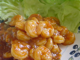 エビさえそろえばあとは簡単、エビチリ！