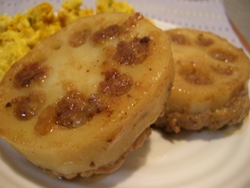照り焼きれんこんバーグ