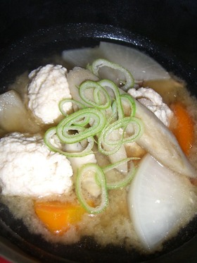 鶏ごぼう汁～低カロリー編