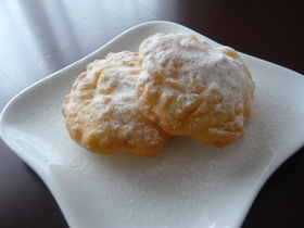 ふわっ♪香ばしいコーンドーナツパンケーキ