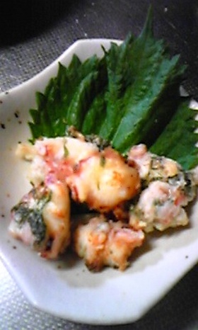 たこのから揚げ☆しそ風味