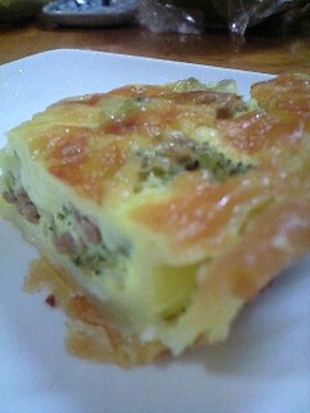 パイシートでキッシュ☆