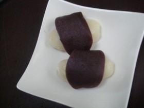 月見団子～豆腐入りでもちもちヘルシ－♪