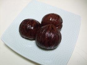 かったさんちの栗の渋皮煮