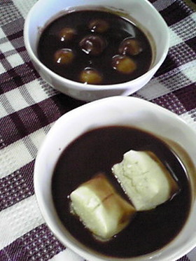 きな粉風味の★簡単お汁粉★