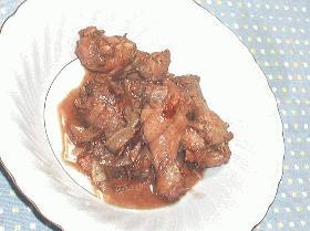チキンの赤ワイン煮