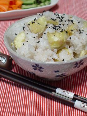 秋の味覚☆栗ごはん
