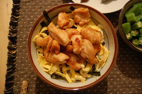 鶏の照り焼き丼