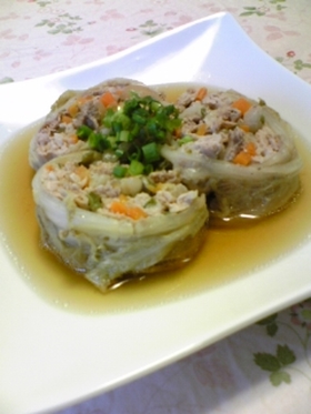 ☆とろっとろ白菜と豚のお野菜ロール煮☆