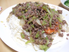 簡単！野菜たっぷり肉味噌