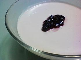 簡単☆ブルーベリーババロア