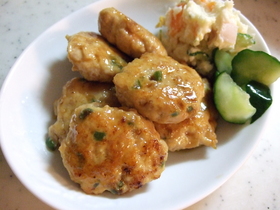 ふわふわ！豆腐のつくね