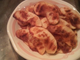 簡単❤焼きりんごのシナモン風味
