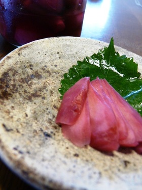 おうちで作る紅生姜