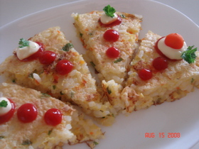 簡単!ケーキみたいなオムライス