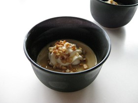 ほうじ茶プリン