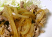 我が家の定番☆豚肉ショウガ焼き