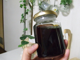 アイスコーヒー☆コーヒー専用ガムシロップ