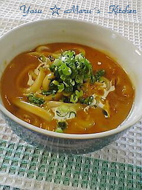 簡単☆クリーミーなカレーうどん